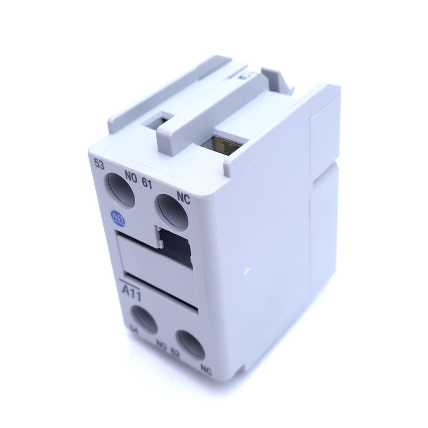 New Lot of 3 Allen Bradley 100-FA11 Auxiliary Contact Blocks, DPST 1NC 1NO, 10A