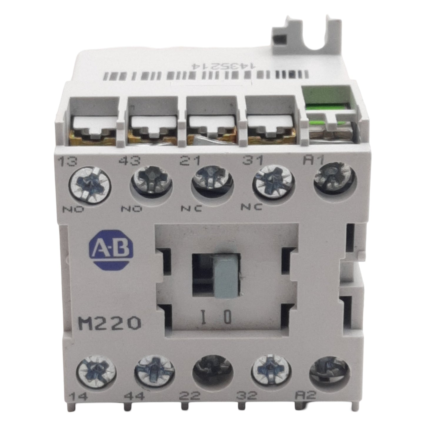 Used Allen Bradley 700DC-M220Z24 Control Relay, 4-P, 500VAC 16A 2NO + 2NC, 24VDC Coil