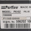 Used Partlow P116010000 Temperature Controller, SPDT 2A 120-240VAC Out, 100-240VAC In