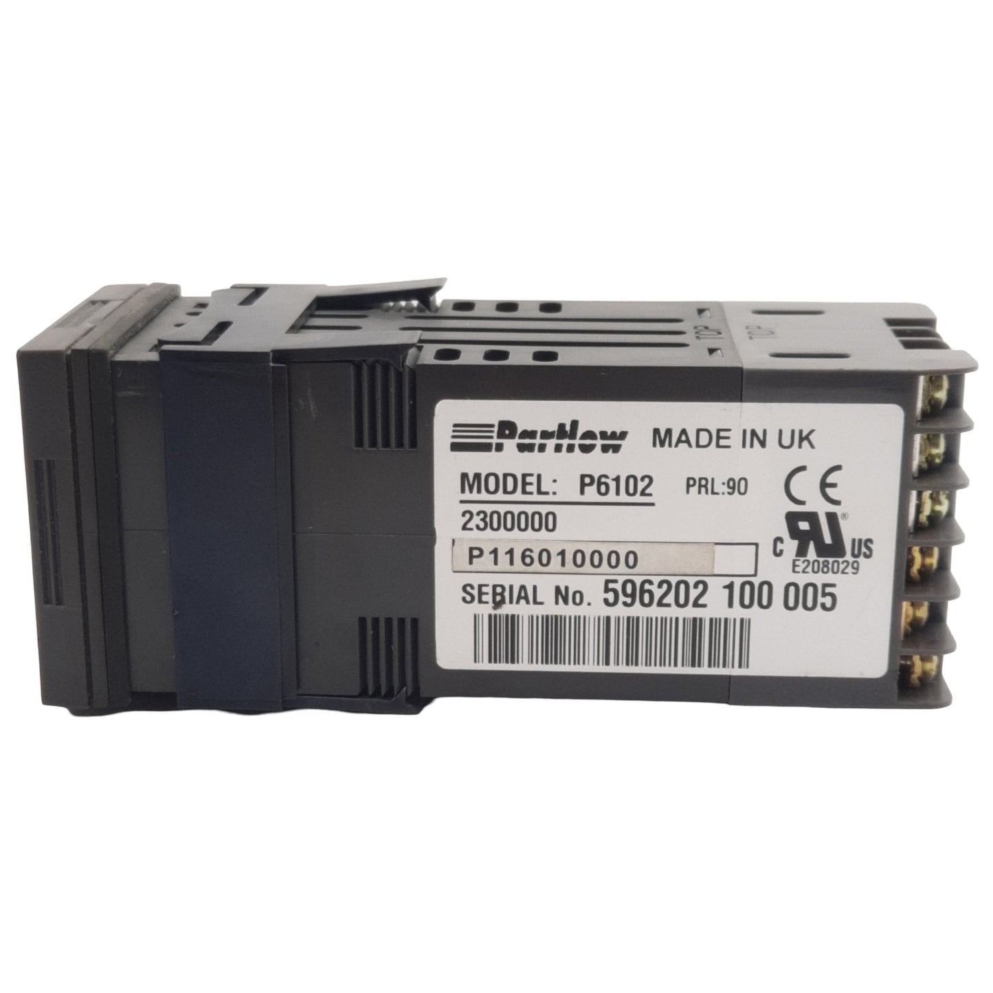 Used Partlow P116010000 Temperature Controller, SPDT 2A 120-240VAC Out, 100-240VAC In