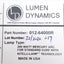 Used Lumen Dynamics 012-64000R 200 Watt UV Arc Bulb With Intelli-Lamp Technology
