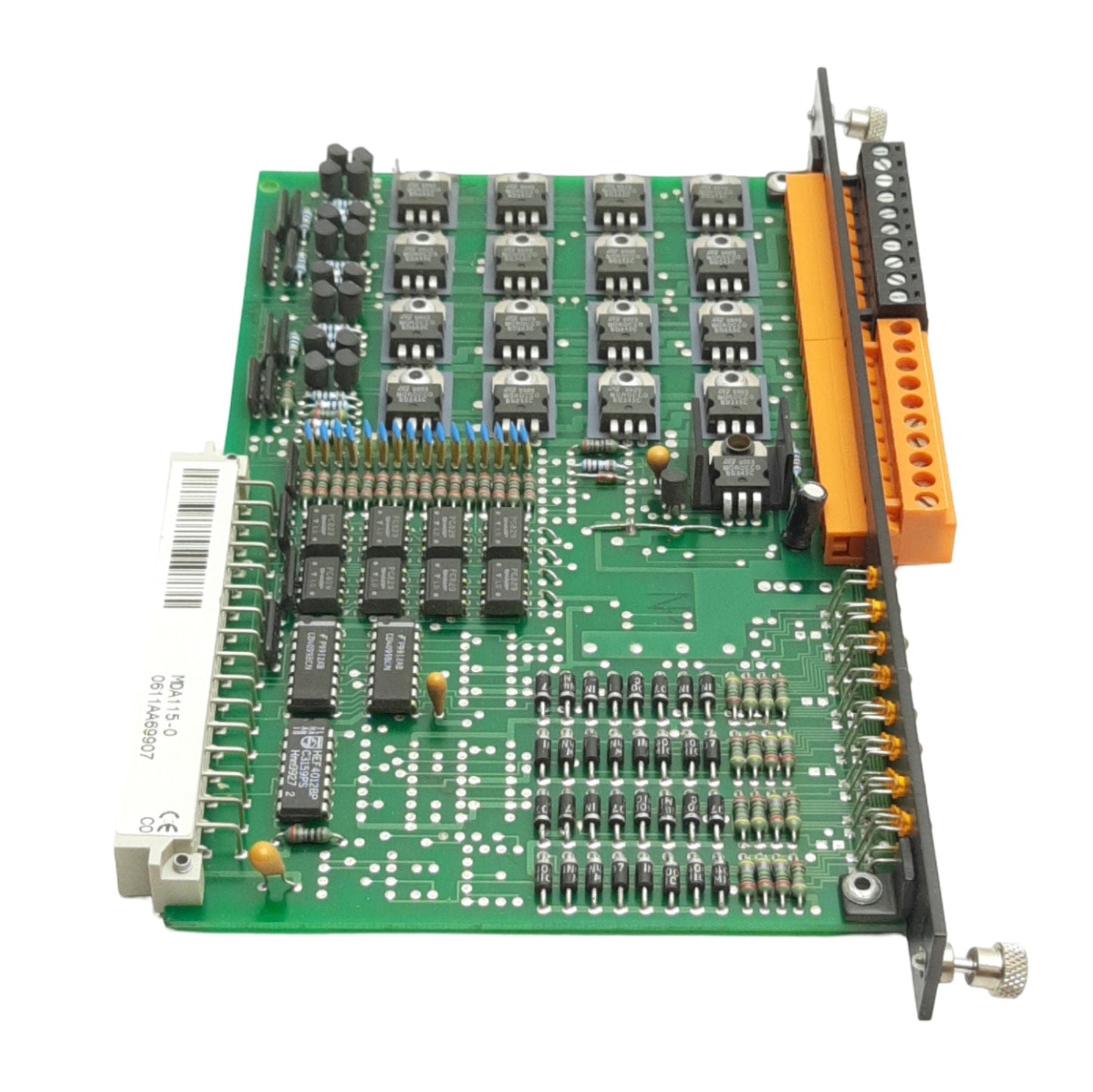 Used B&R MDA115-0 Digital Output Module, 16 Transistor Output, 24VDC, 0.5A Max