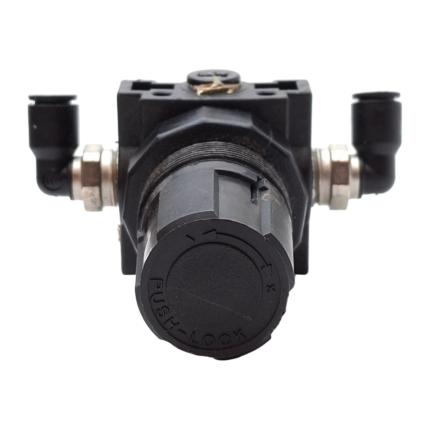 Used Parker R25-02C Pneumatic Regulator, 0-125psig Set, 150psig Supply, ø1/4in P2C