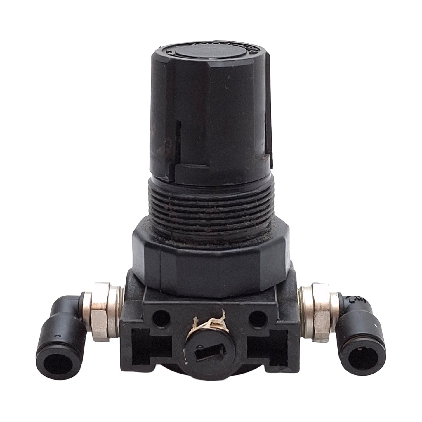 Used Parker R25-02C Pneumatic Regulator, 0-125psig Set, 150psig Supply, ø1/4in P2C