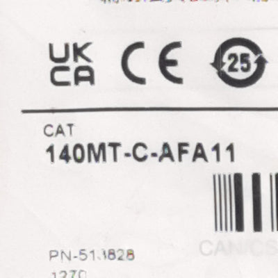 New Allen Bradley 140MT-C-AFA11 Auxiliary Contact Block 2-Pole, 1NO + 1NC, 240VAC 5A