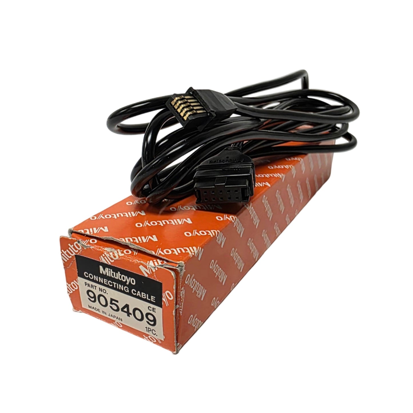 New – Open box Mitutoyo 905409 Data Output Cable 10-Pin To Straight Type SPC, 2 meter/80 Inch