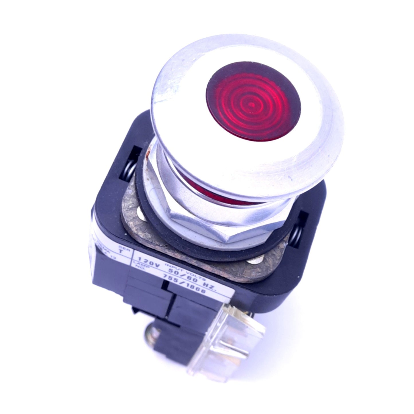 Used Allen Bradley 800T-FXP16 A1 Push/Pull E-Stop Switch, ø30mm, 1NCLB 1NO + 1NC