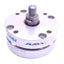 Used Bimba FO-170.25-MT Flat Pneumatic Cylinder, ø1.5in Bore, 0.25in Stroke, 1/8NPT
