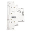 New Allen Bradley 140MT-C-ASA11 Auxiliary Contact Block, 2-Pole, 1NO 1NC, 10A 600VAC