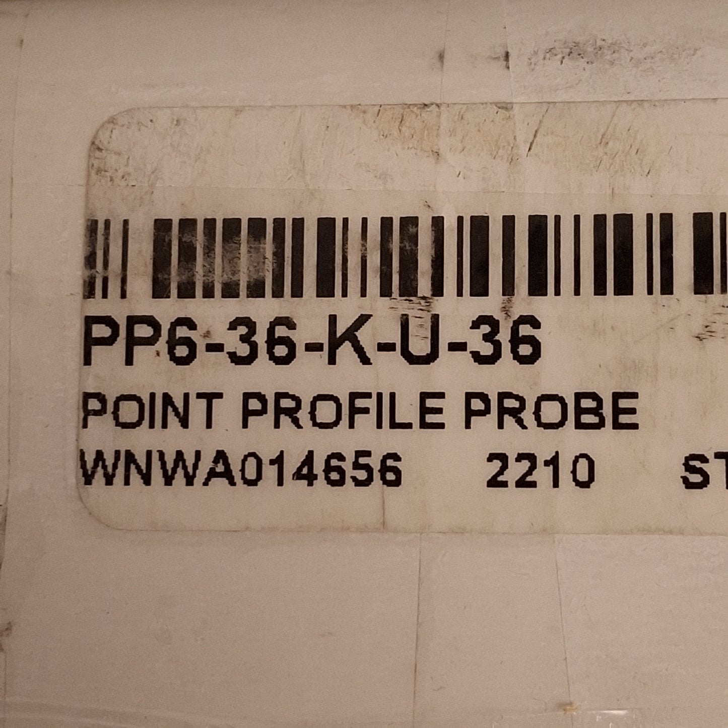 Used Omega PP6-36-K-U-36 Profile Probe, Type K T/C, 6-Point, ø3/16in x 36in Sheath