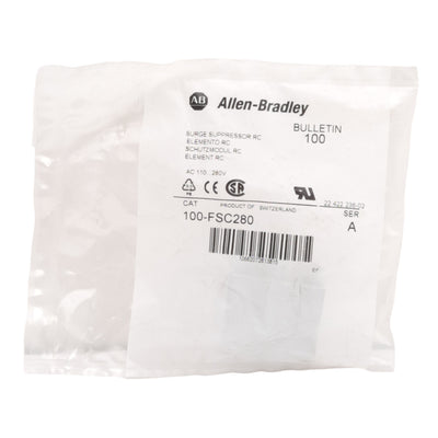 New Allen Bradley 100-FSC280 Surge Suppressor Resistor Capacitor, 110-280VAC, 100-C
