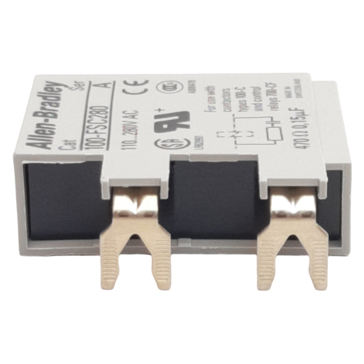New Allen Bradley 100-FSC280 Surge Suppressor Resistor Capacitor, 110-280VAC, 100-C