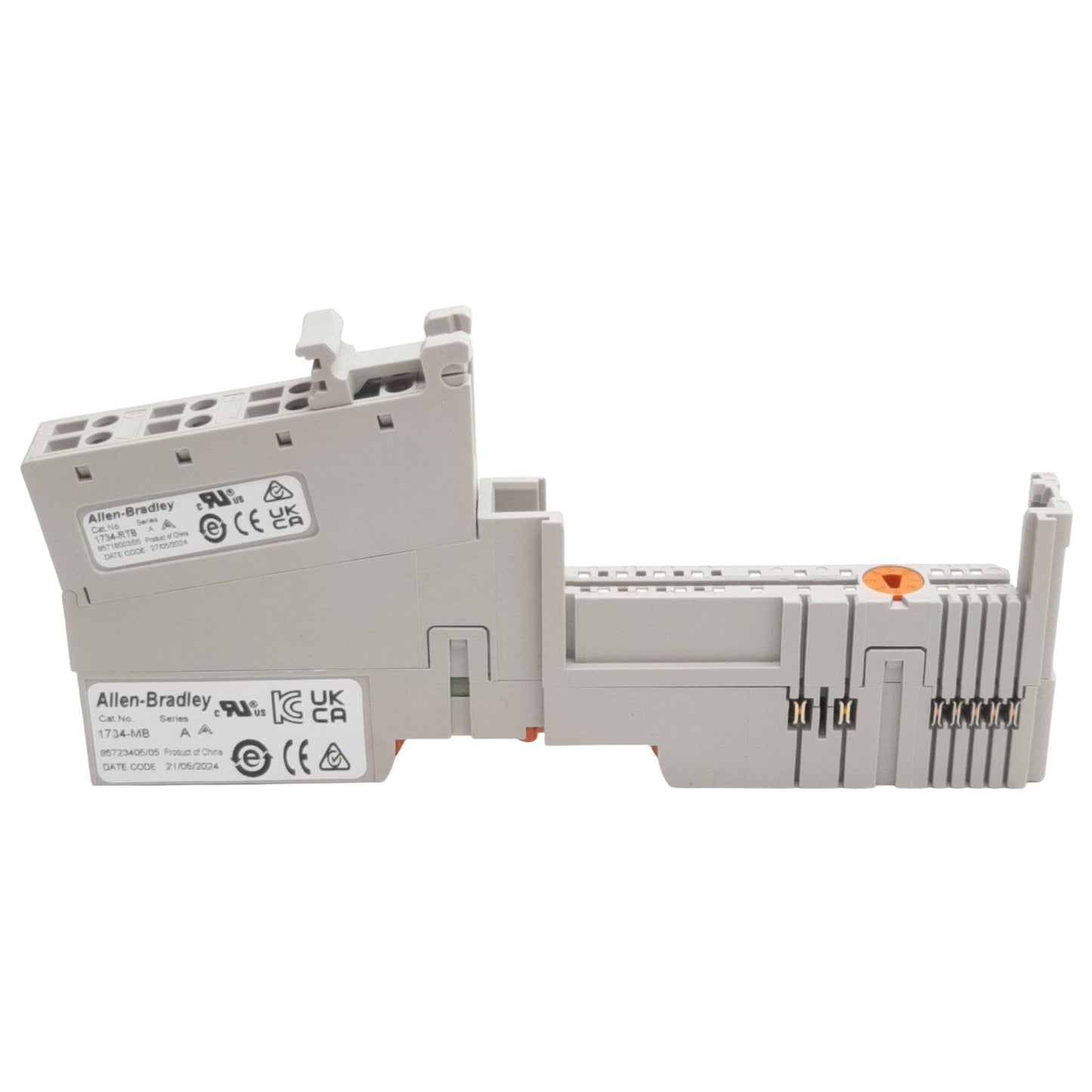 New Allen Bradley 1734-TB POINT I/O Terminal Base, 8-Terminals, 10A 28.8VDC 240VAC