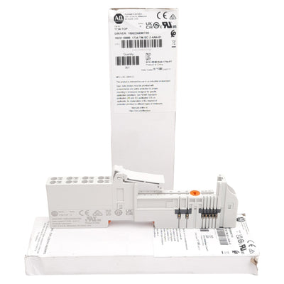 New Lot of 2 Allen Bradley 1734-TOP POINT I/O Terminal Base, 8-Terminals, DIN Mount