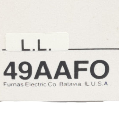 New Furnas 49AAFO Auxiliary Interlock Kit, 1N.O., NEMA A600, Used For Innova Plus