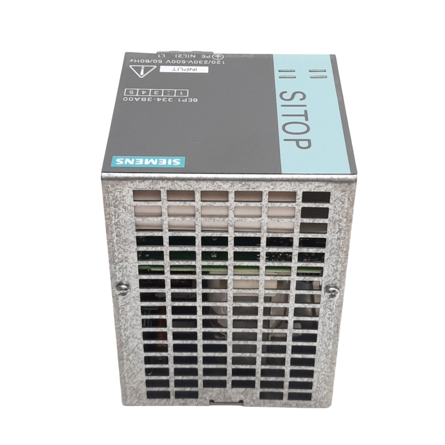 New Siemens 6EP1334-3BA00 SITOP Power Supply 120/230-500VAC Input, 24VDC Output 240W