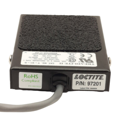 New Loctite CL25 88653 Treadlite II Foot Switch / Pedal, DB9M, Momentary, 250VAC 15A
