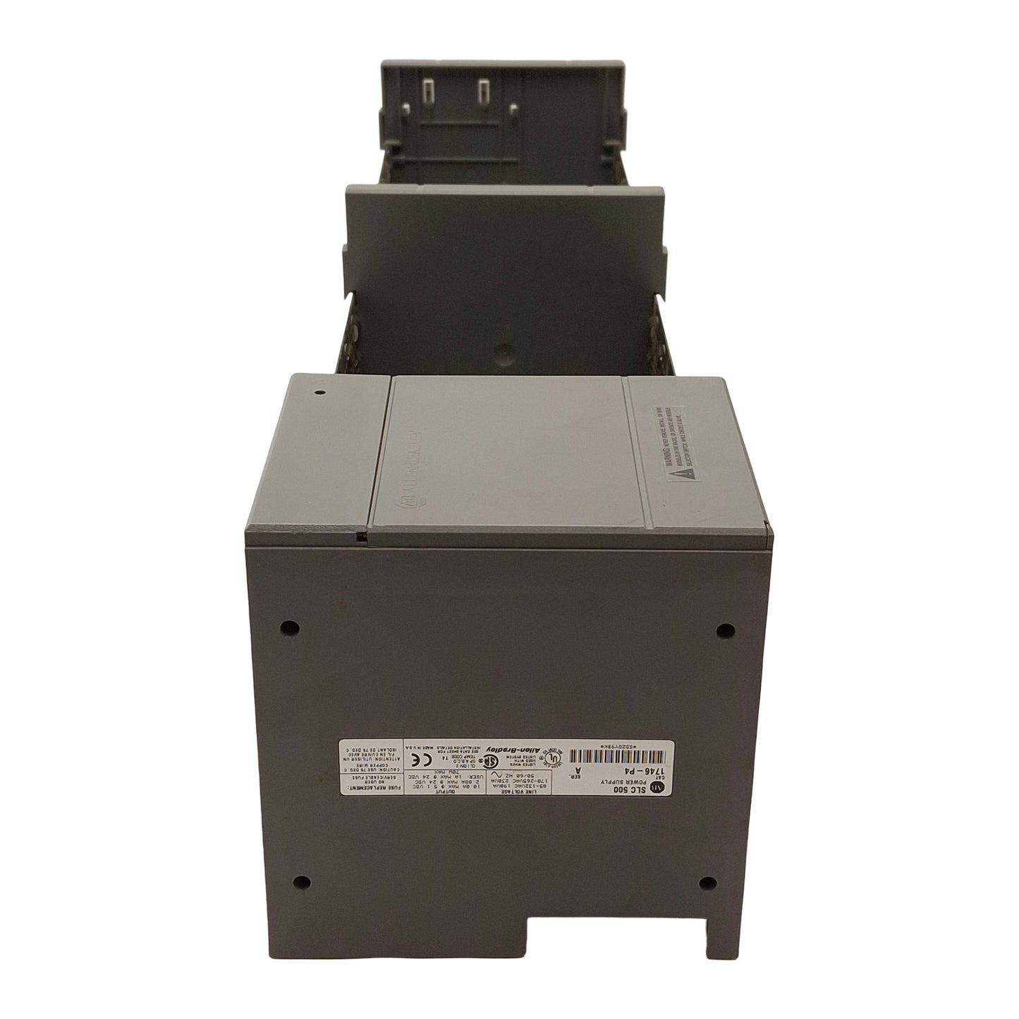 Used Allen Bradley 1746-P4 & 1746-A13 SLC 500 Power Supply & Rack, 13-Slot, 120VAC