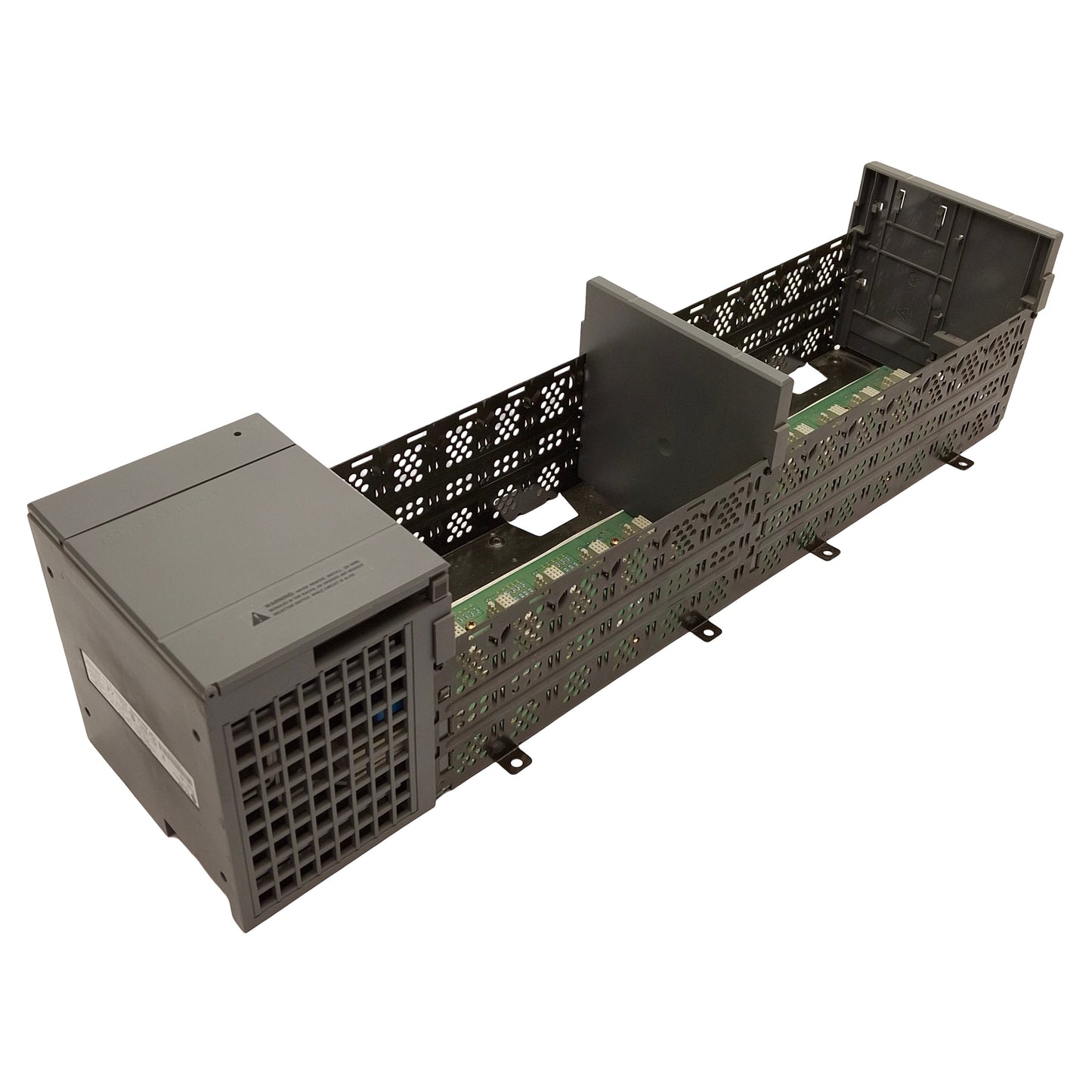 Used Allen Bradley 1746-P4 & 1746-A13 SLC 500 Power Supply & Rack, 13-Slot, 120VAC