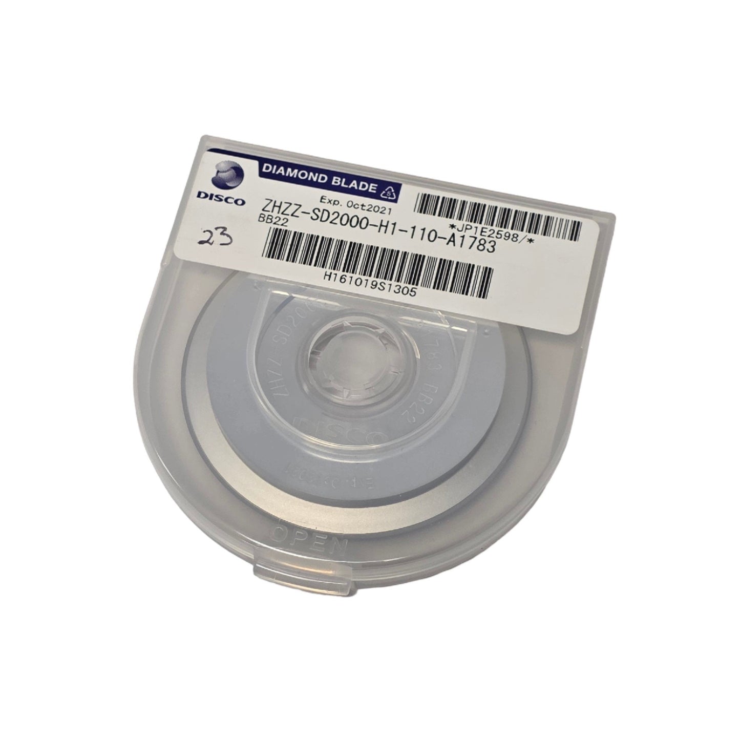 New DISCO ZHZZ-SD2000-H1-110-A1783 B22 Silicon Wafer Diamond Dicing Blades