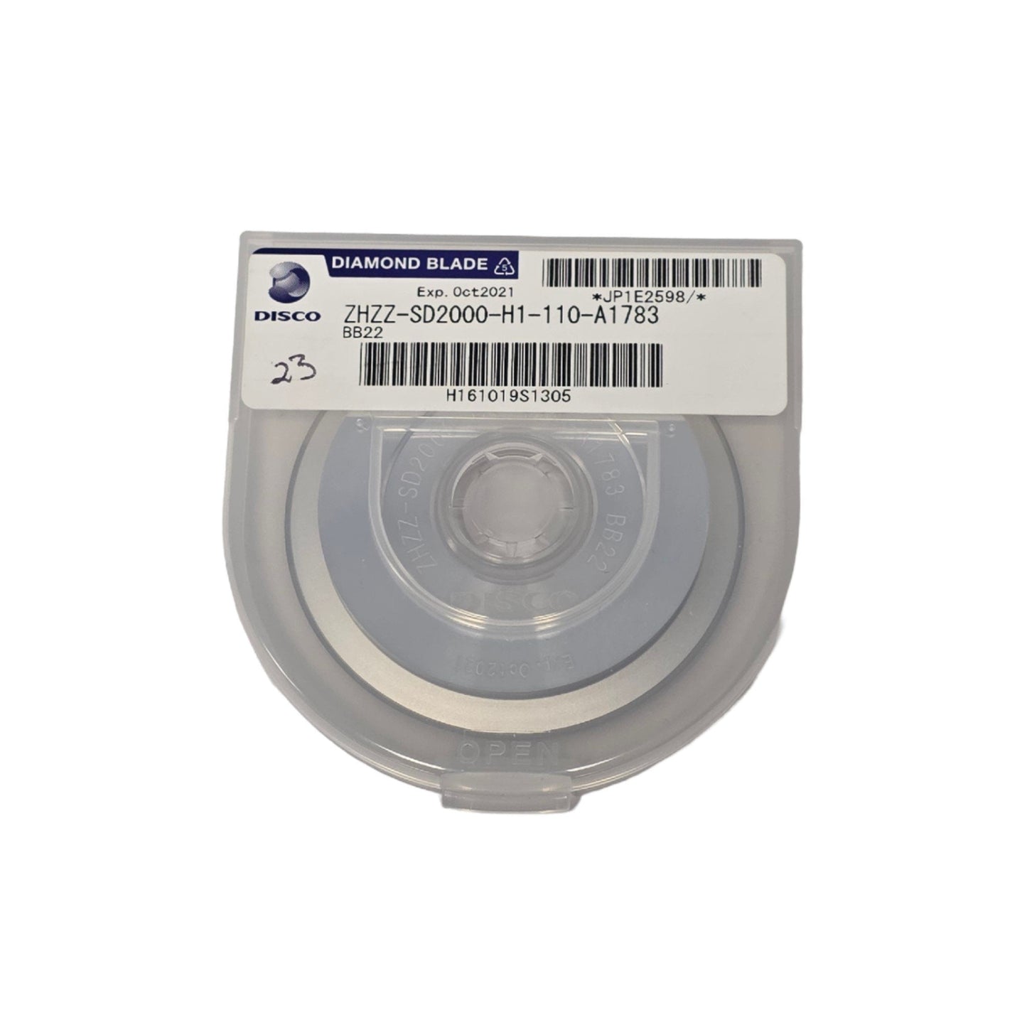 New DISCO ZHZZ-SD2000-H1-110-A1783 B22 Silicon Wafer Diamond Dicing Blades