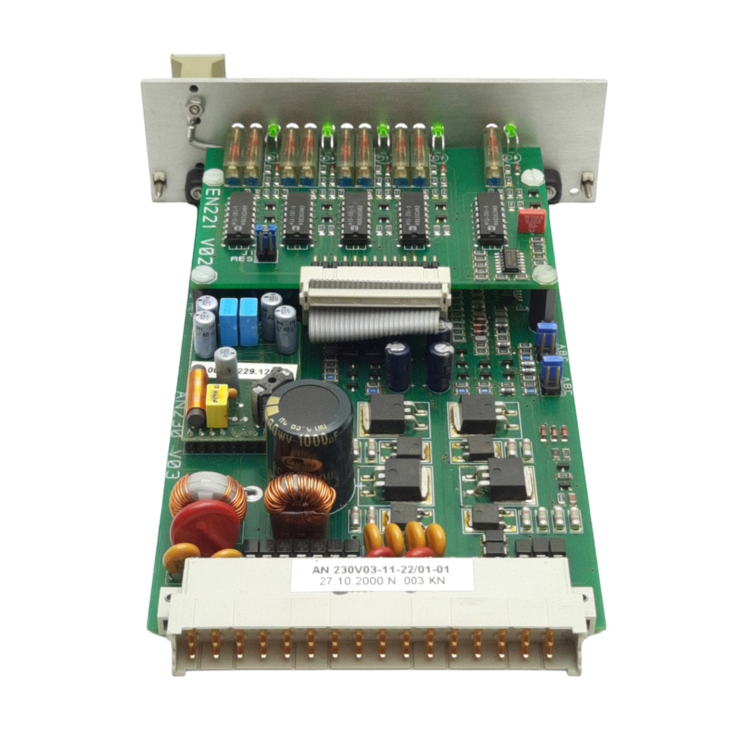 Used Pees Components AN230V03 Servo Amplifier, 24VDC, 2.5A Output, 48-Pin DIN41612F48