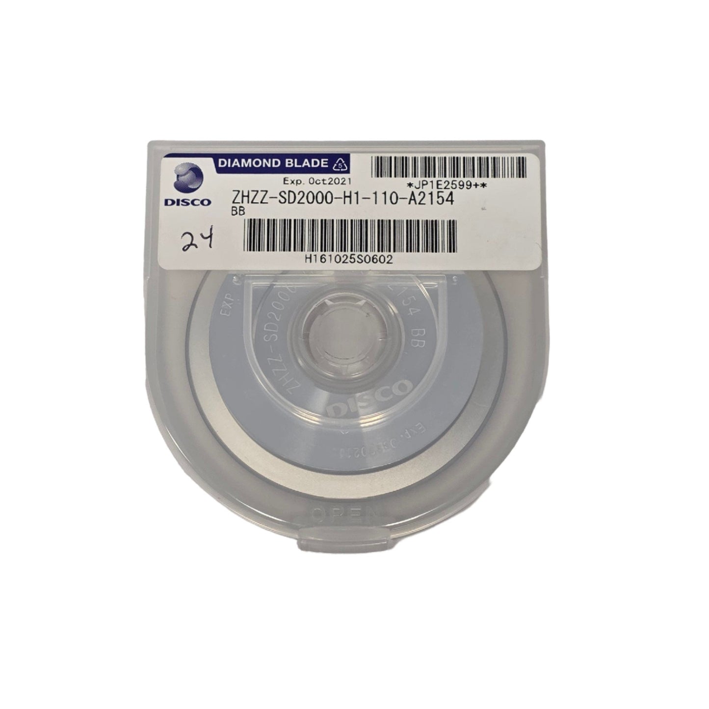 New DISCO ZHZZ-SD2000-H1-110-A2154 BB Silicon Wafer Diamond Dicing Blades