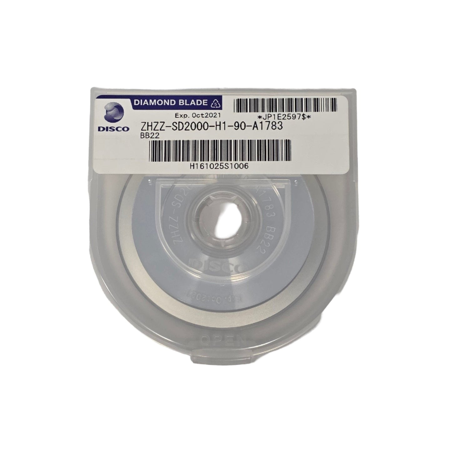 New DISCO ZHZZ-SD2000-H1-90-A1783 BB22 Silicon Wafer Diamond Dicing Blades