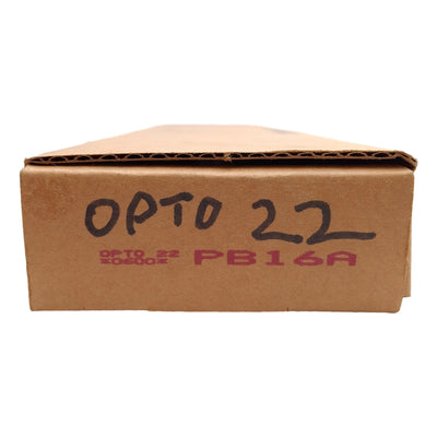New Opto 22 PB16A Standard G1 Digital I/O Module Rack, 16-Channel, Screw Terminals