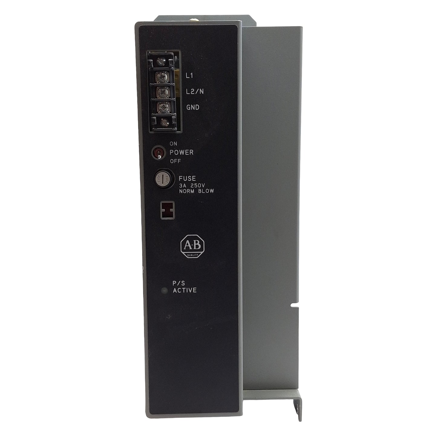 Used Allen Bradley 1771-P7 B PLC AC Power Supply, 120/220VAC Input, 5VDC Output