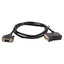 Used Horner HE693SNP306AX RS-232 to RS-485 SNP Adapter Cable, DB9F to DB15M, 6ft