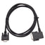 Used Horner HE693SNP306AX RS-232 to RS-485 SNP Adapter Cable, DB9F to DB15M, 6ft