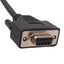 Used Horner HE693SNP306AX RS-232 to RS-485 SNP Adapter Cable, DB9F to DB15M, 6ft