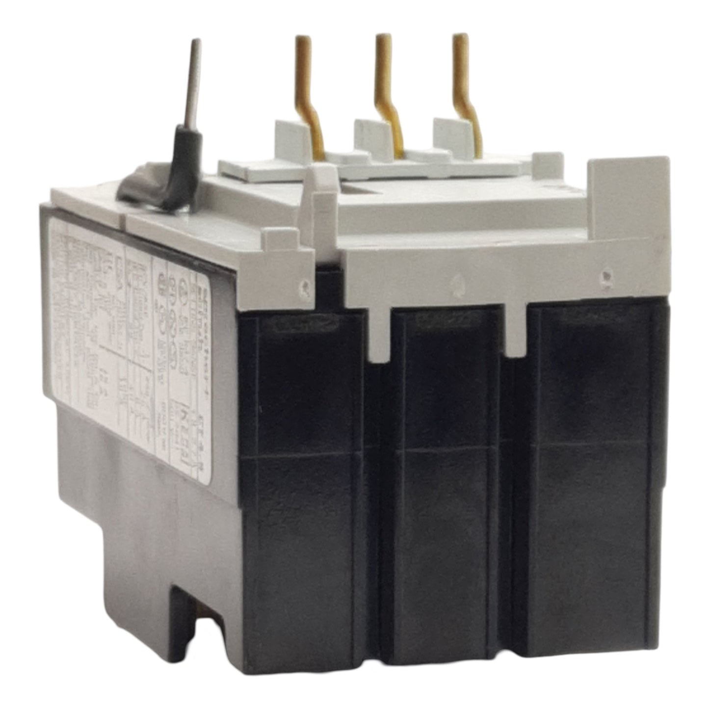 Used Sprecher Schuh CT4-9 Thermal Overload Relay, 3-Pole + 1NC, 1.8-2.7A Trip, 500VAC