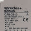 Used Sprecher Schuh CA8-09-10 Contactor, 3-Pole 1N.O., 15A 600VAC, 440-480VAC Coil