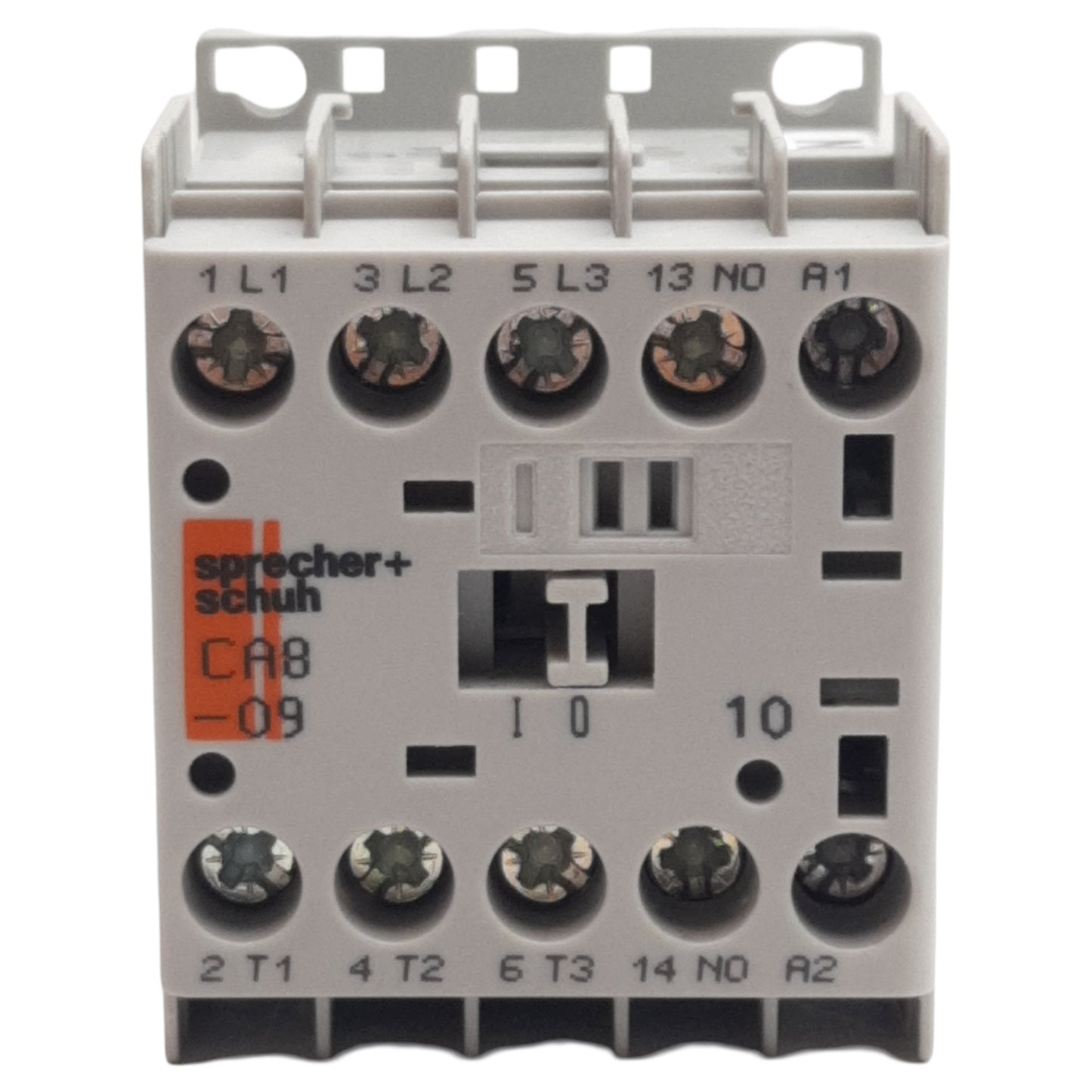 Used Sprecher Schuh CA8-09-10 Contactor, 3-Pole 1N.O., 15A 600VAC, 440-480VAC Coil