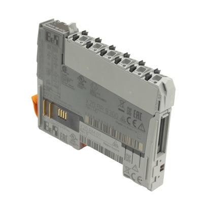 Used B&R Automation X20BR9300 X2X Link Bus Receiver 24VDC 0.7 Amp w/ X20BM01 Module