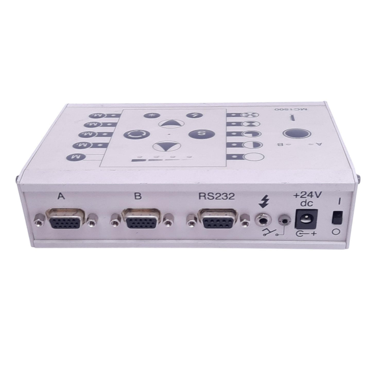 Used Schott MC1500 VisiLED Controller, 2-Channel, RS232 D-Sub 9-Pin, 5-15kHz, 24VDC