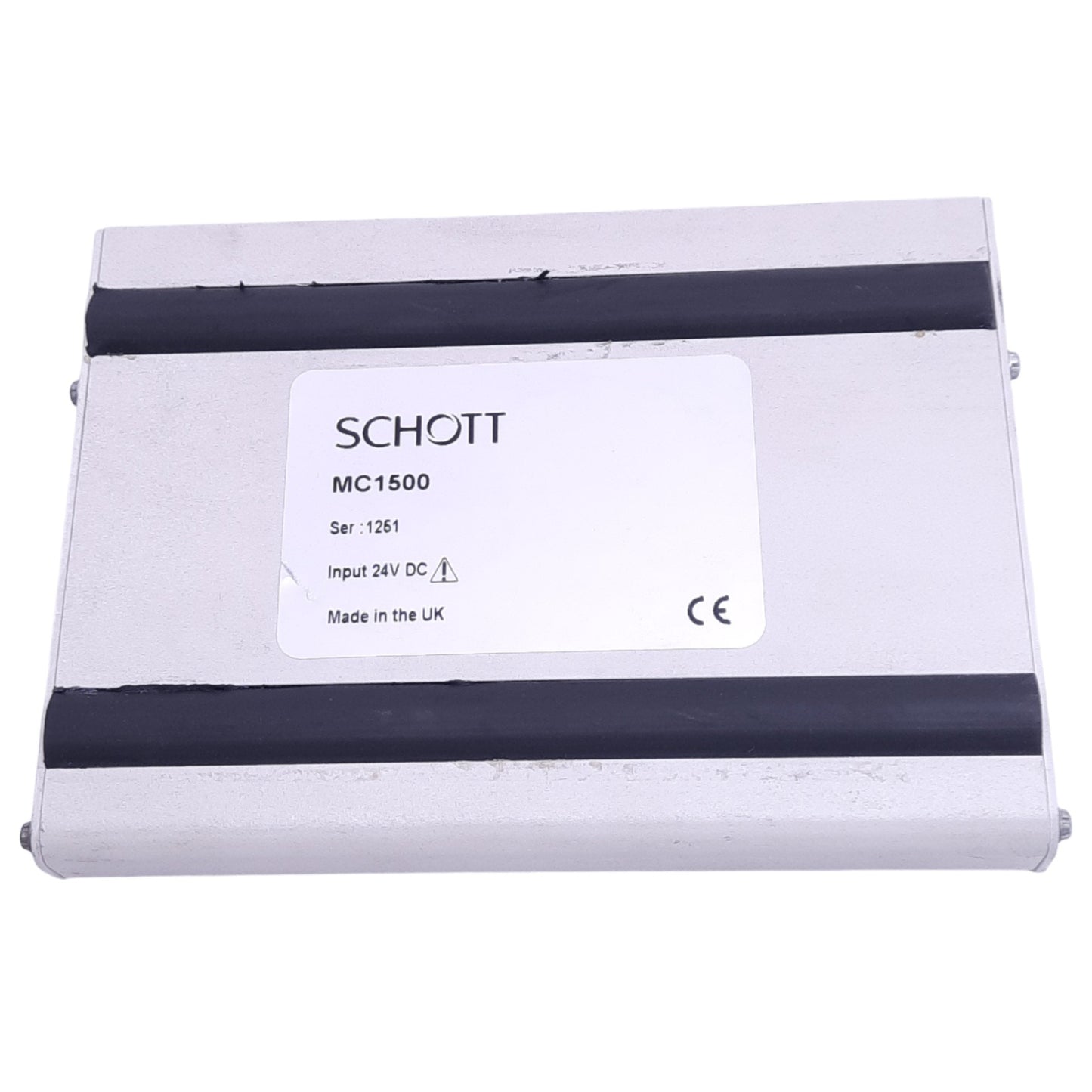 Used Schott MC1500 VisiLED Controller, 2-Channel, RS232 D-Sub 9-Pin, 5-15kHz, 24VDC