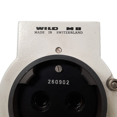 Used Wild Heerbrugg Wild M8 Stereoscope Trainer, 6x-50x Magnification Microscope