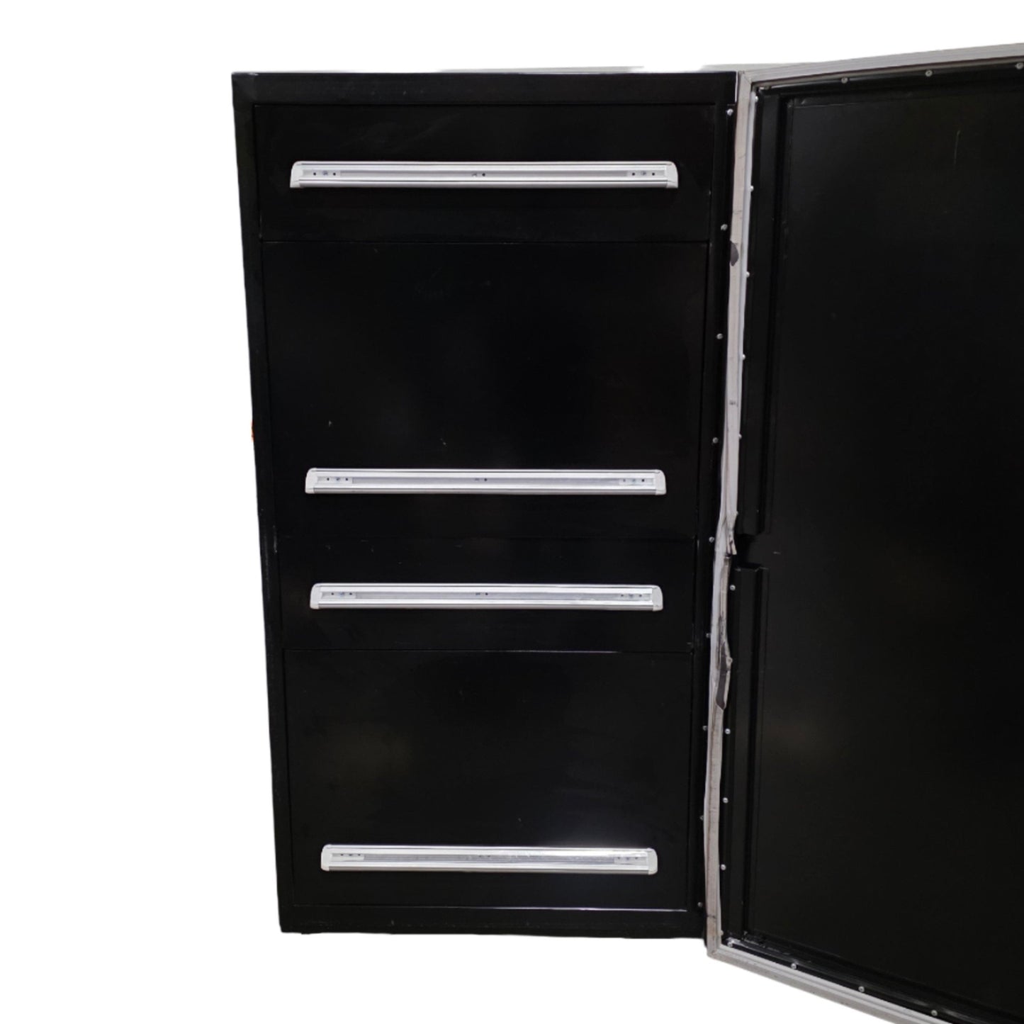 Used Stanley Vidmar Sentry 100 Static Guard ESD Cabinet 4 Drawers, 30"W x 30"D x 57"H
