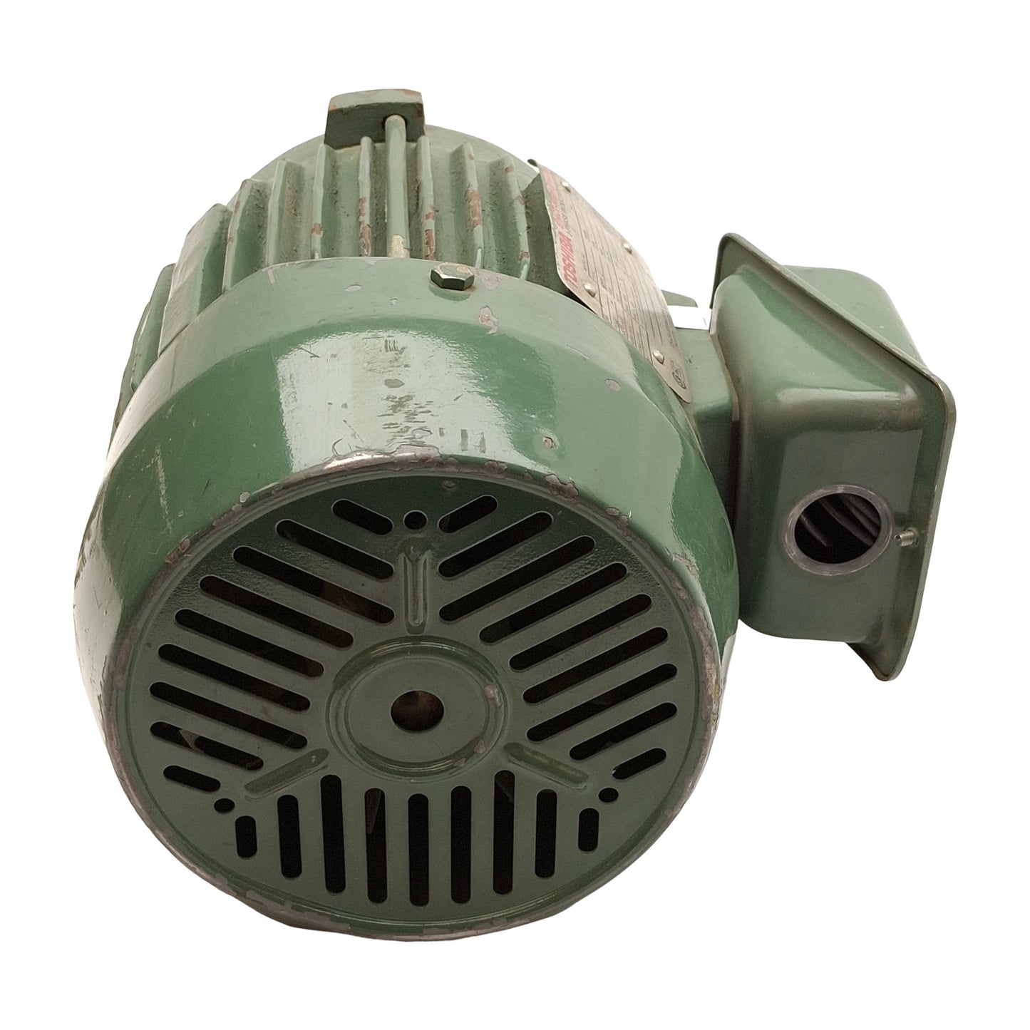 Used Toshiba BY154FLF2UMW Induction Motor, 3Ø 230/460VAC, 1.5HP, 1725RPM, TEFC, 145T
