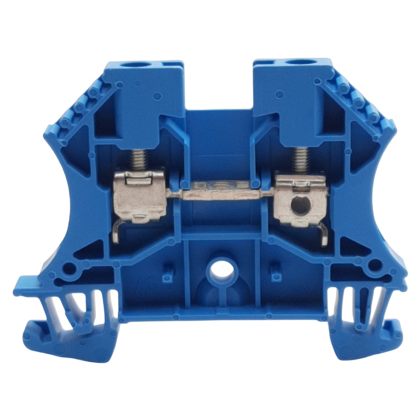 New Lot of 15 Allen Bradley 1492-J4 Terminal Block, 1-Pole, 35A 600VAC/VDC, Blue