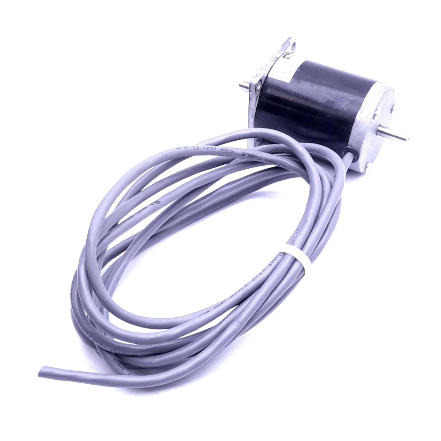 Used Parker S57-83-MO Stepper Motor, 2-Phase, ø1/4in Shaft, 100oz-in, 2.5m Cable