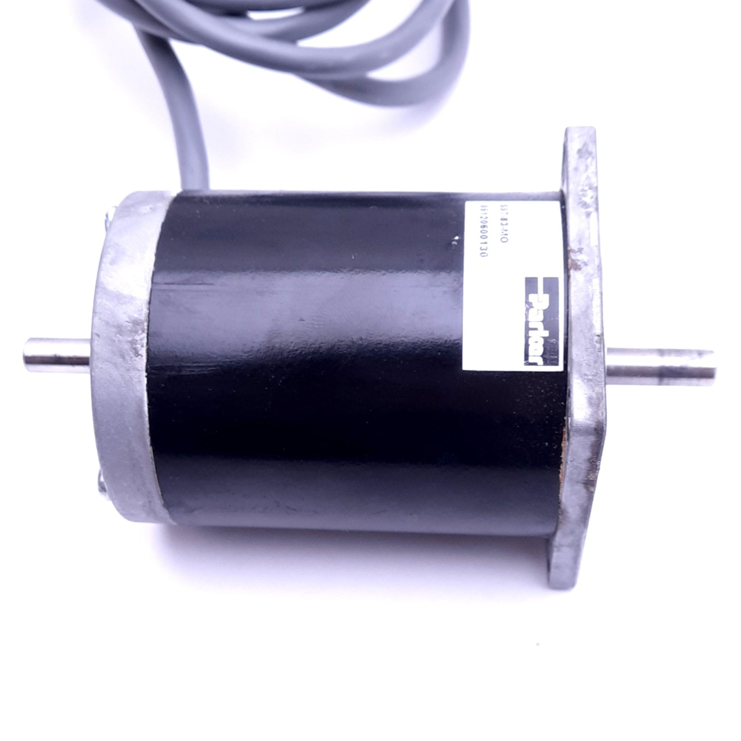 Used Parker S57-83-MO Stepper Motor, 2-Phase, ø1/4in Shaft, 100oz-in, 2.5m Cable