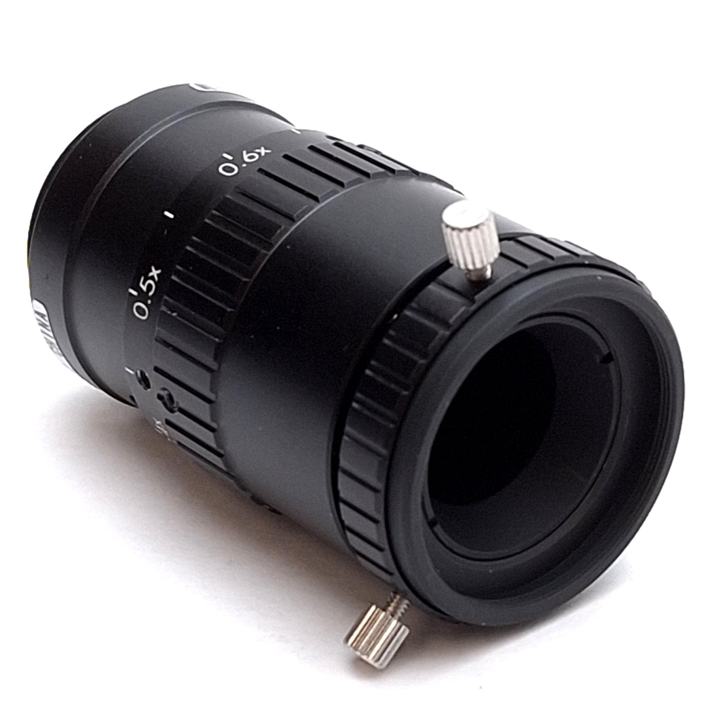 Used Moritex ML-MC35HR Macro Lens, C-Mount, 2/3in, 0.25-0.70x, F3.6-16, 35mm Focal