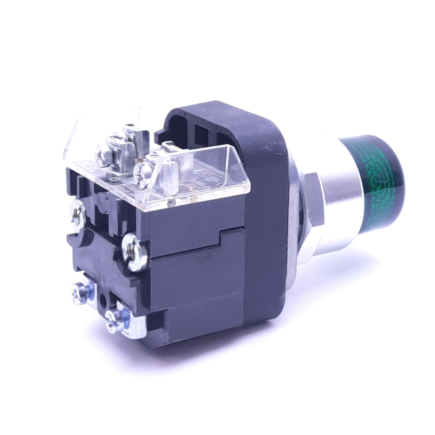 New Allen Bradley 800T-PBH16G Illuminated Pushbutton Switch, ø30mm, 1NC 1NO, 120VAC