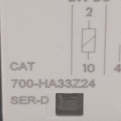 New Allen Bradley 700-HA33Z24 Ice Cube Relay, 3PDT, 10A 250VAC 30VAC, 24VDC Coil