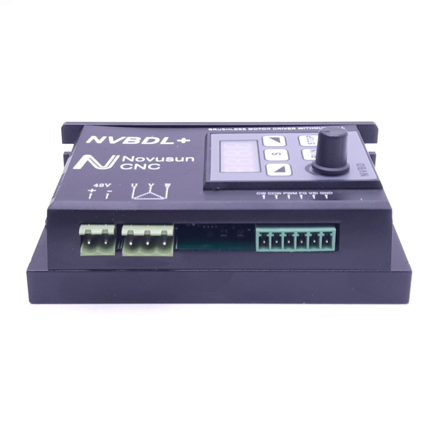 Used Novosun CNC NVBDL+ Brushless Motor Driver, 12000rpm Max, 24-60VDC, 600W Max