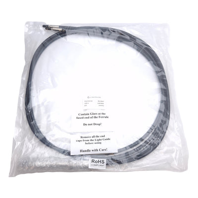 New Excelitas 806-00019 OmniCure Bifurcated UV Light Guide 2 x ø3mm x 2000mm D-Style